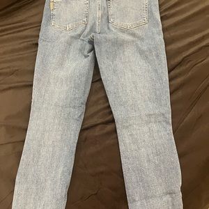 Paige straight leg fitted jeans